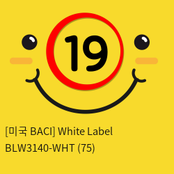 [미국 BACI] White Label BLW3140-WHT (75)