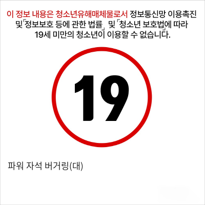 파워 자석 버거링(대)