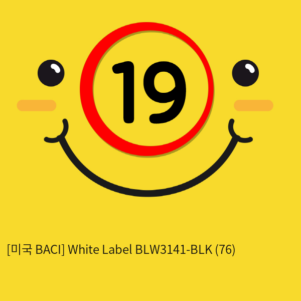 [미국 BACI] White Label BLW3141-BLK (76)